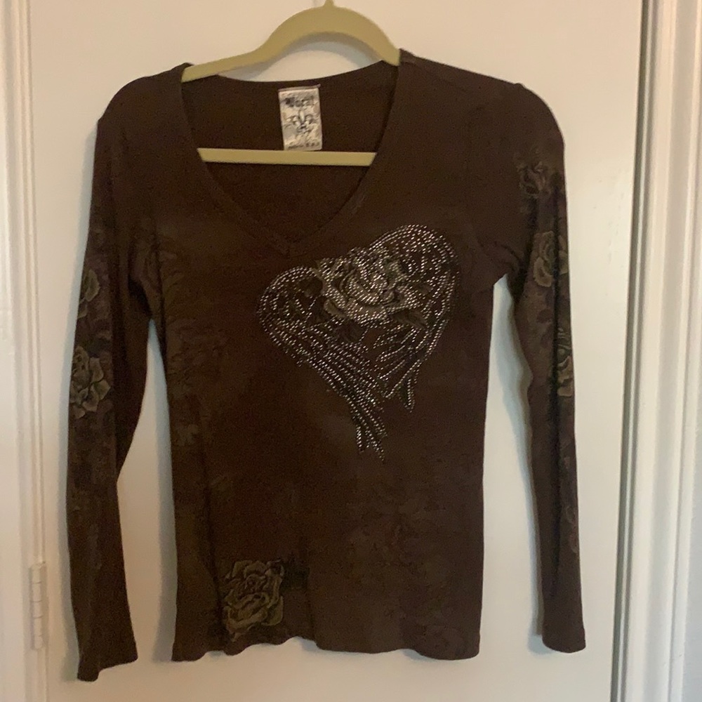 Long sleeved top